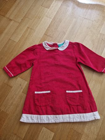 Kleid rot Grösse 104cm Little Green Radicals