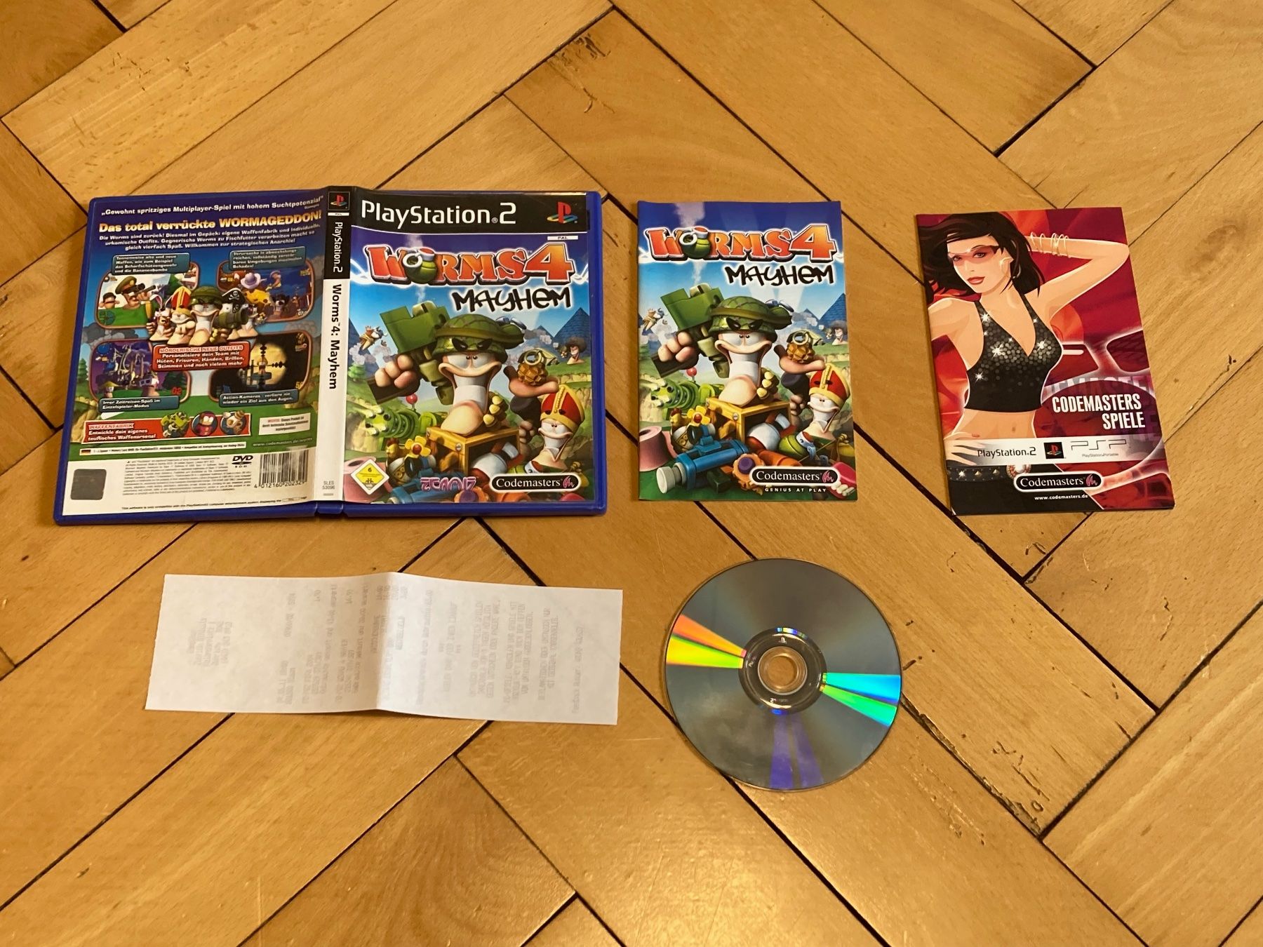 Giochi: Worms 4 Mayhem - CIB + - PS 2 - Ger – Usato da Zürich venduto da le_souk