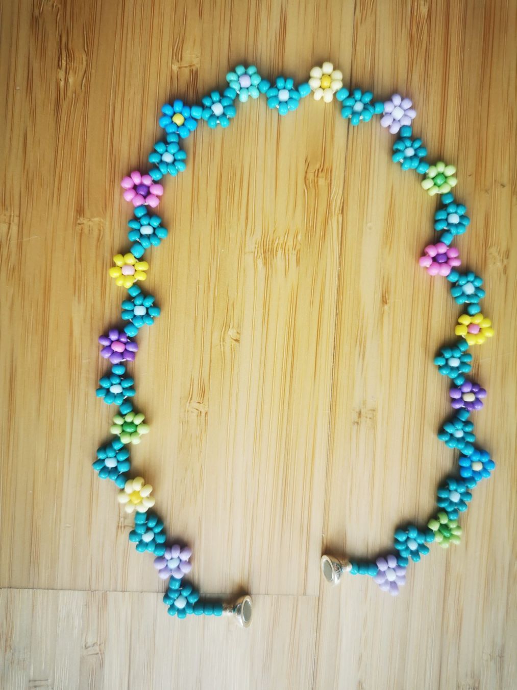 Bracciali & Braccialetti: Handgemachte Blumen-Armbänder, Halsketten – Nuovo (secondo la descrizione) da Niedergösgen venduto da lil_s6k8 2
