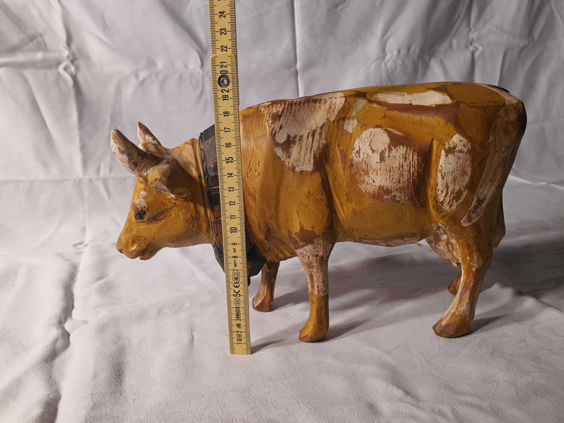 Figuren: Sehr alte Holzkuh – Gebraucht aus Häggenschwil von hae_dgp2 5