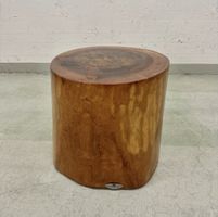 Massiver Holzhocker von Giardino di Legno (03)