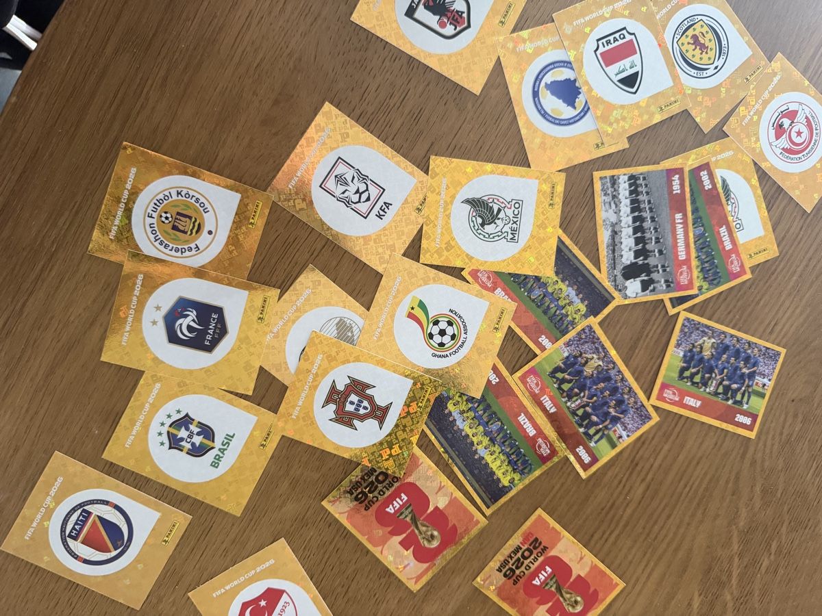 Panini Cartes à collectionner: Doppelte Panini CA. 320 stück – Neuf avec emballage d'origine à rorbas par gil.enzo 1