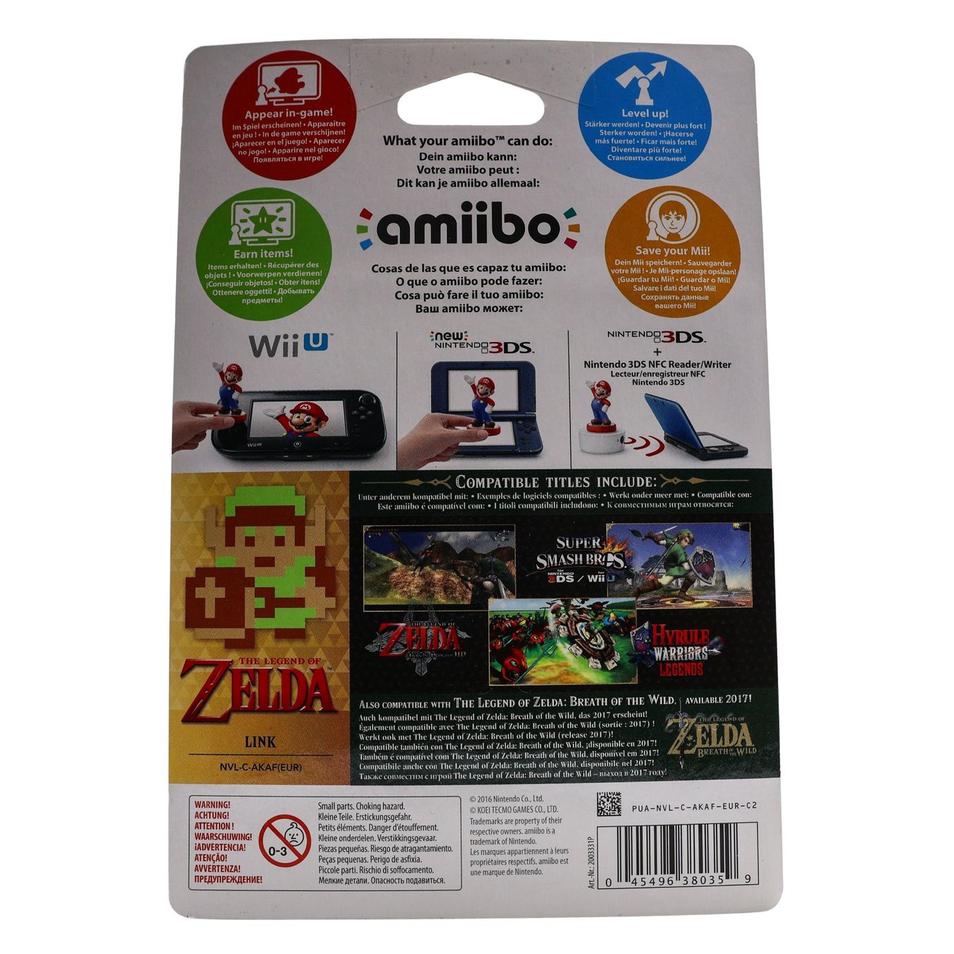 Statuette: Link - 8 Bit Amiibo - NEW – Nuovo e nell'imballaggio originale da Paudex venduto da dindeboy 1