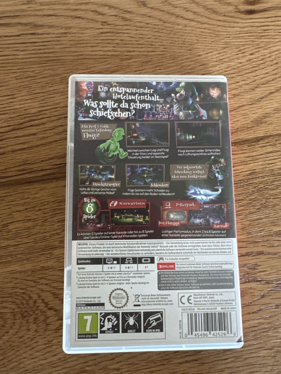 Nintendo Spiele: Nintendo Switch Luigi's Mansion 3 Spiel – Gebraucht aus Hettenschwil von sir_zkk5 1