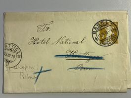 1810 Brief mit Tellknabe, Basel