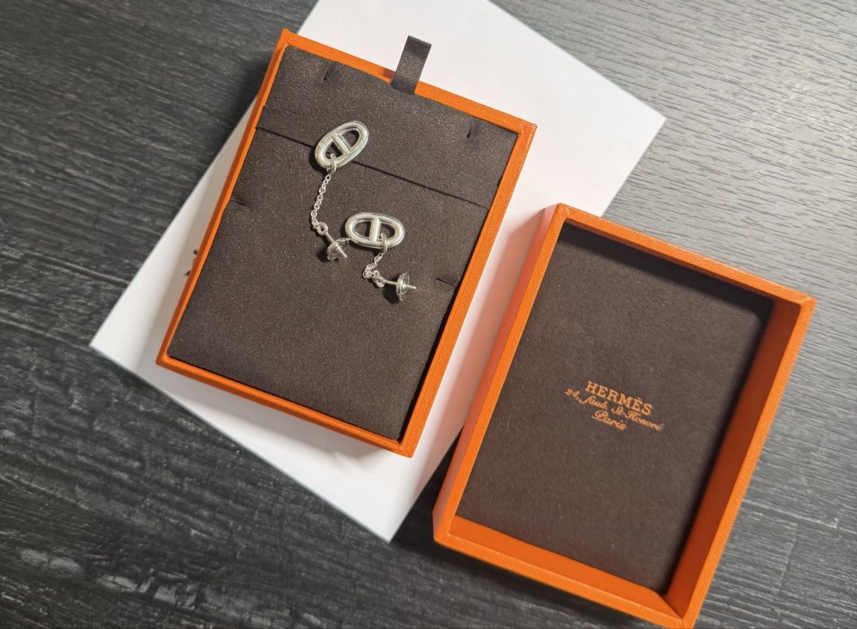 Hermès Orecchini pendenti & Orecchini a lobo: HERMÈS Ohrringe Farandole  – Nuovo (secondo la descrizione) da Pfäffikon SZ venduto da happy.life 1