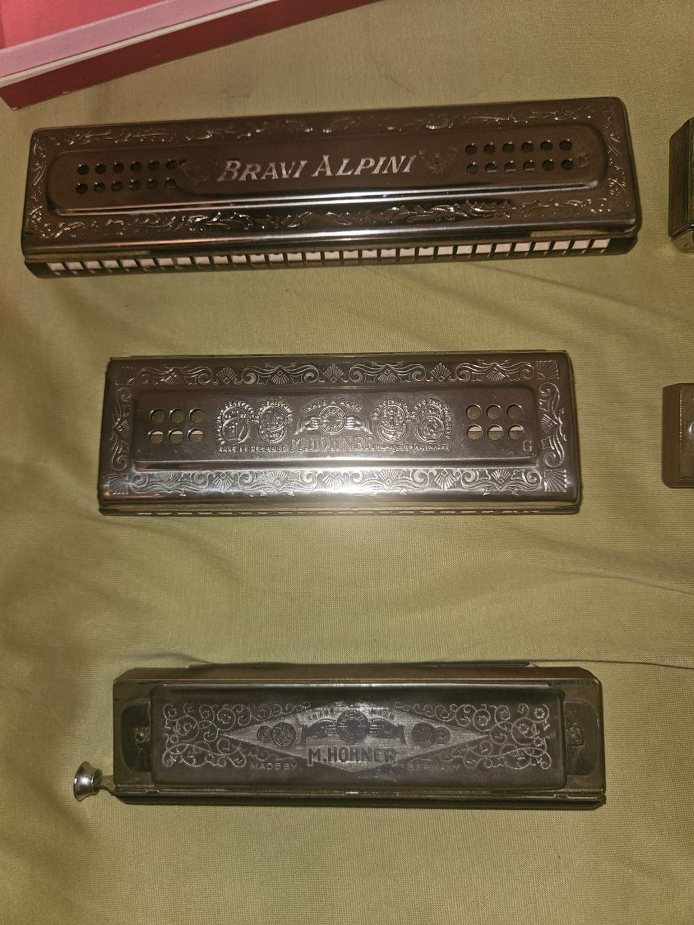 Hohner Musikinstrumente: 6 alte Mundharmonikas – Gebraucht aus Basel von FirstClass4000 6