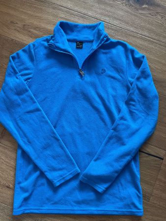 PROTEST Fleece-Pullover Grösse 176 blau