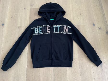 Sehr schöne Benetton Sweatjacke, Gr. 2XL 160, wie neu!