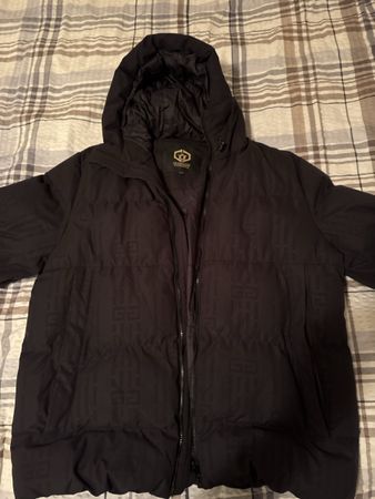 Glorious Gangsta Winterjacke, XXL, Schwarz, Neuwertig!