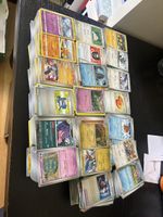 Pokémon cards bundle many different cards bulk