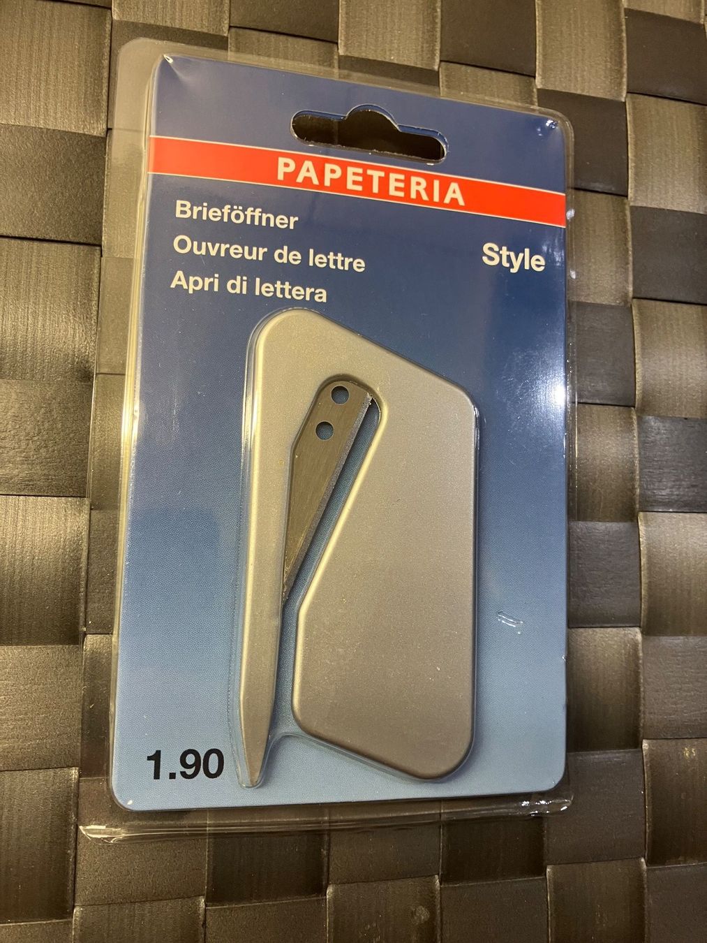 Altro materiale per ufficio: Brieföffner, Neu & originalverpackt ! – Nuovo e nell'imballaggio originale da Basel venduto da ampra2276