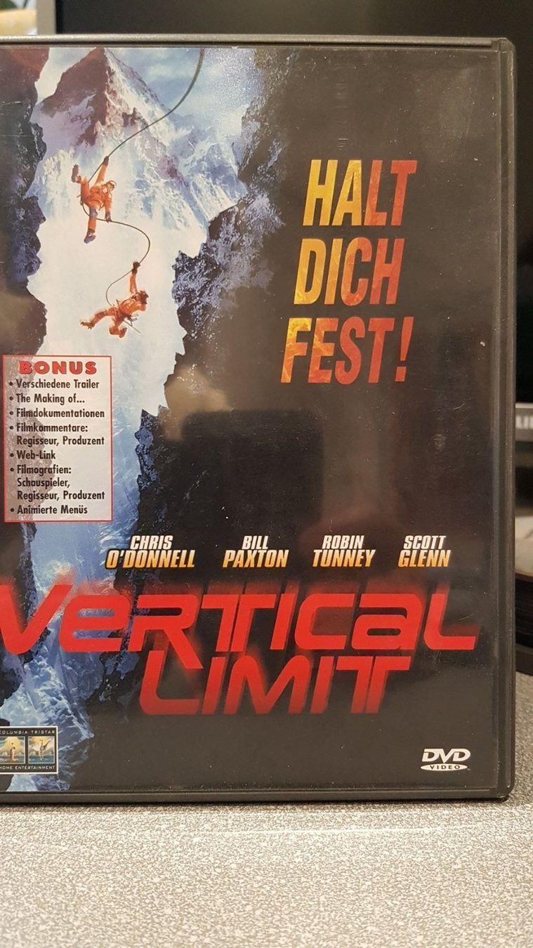 Tous les DVDs: DVD Vertical Limit – D'occasion à Oetwil am See par fineli2