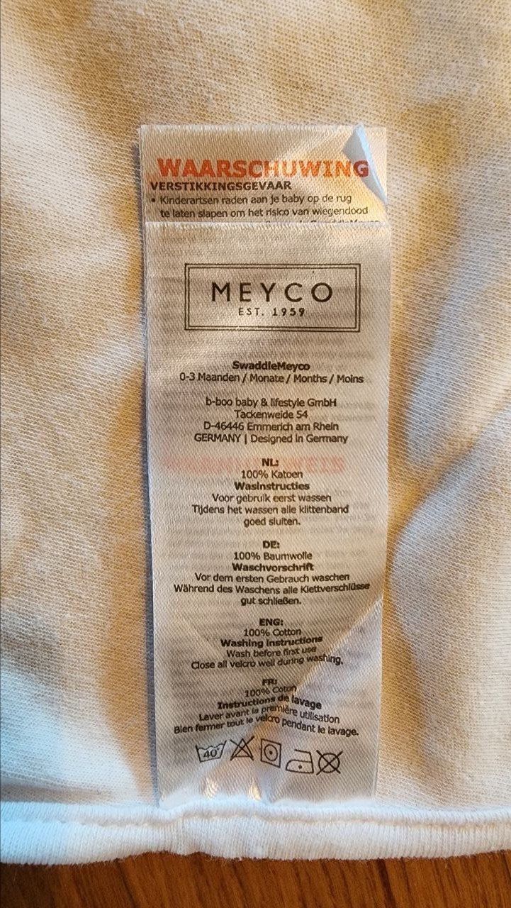 Kleiderpakete & -sets: 2er-Pack Pucktuch SwaddleMeyco, Grösse 0-3 Monate – Gebraucht aus Müllheim Dorf von Sleepnot 1