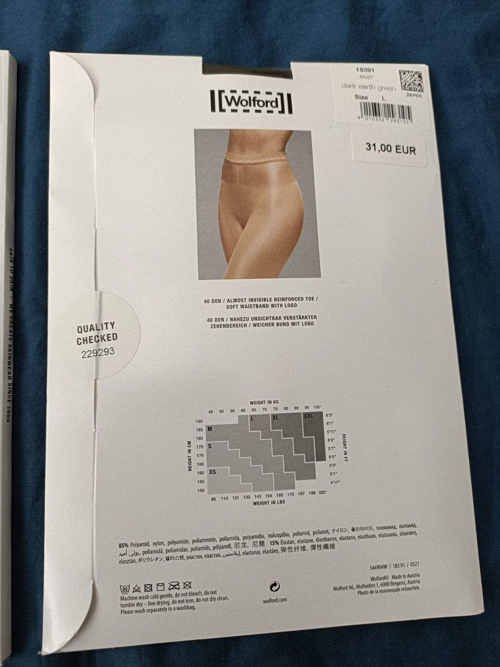 Wolford Calze & Collant: Neon 40 von Wolford – Nuovo e nell'imballaggio originale da Arlesheim venduto da sjm_y85b 2