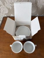 Thomas Trend weiss, Rosenthal Croup, 2 Esspressotassen NEU