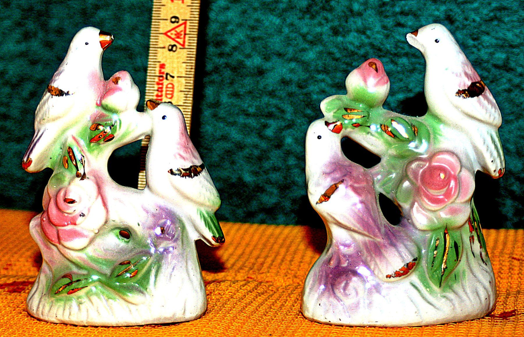 Statuette: Vögel Farbig Porzellan – Usato da Baar venduto da 2cvbaar