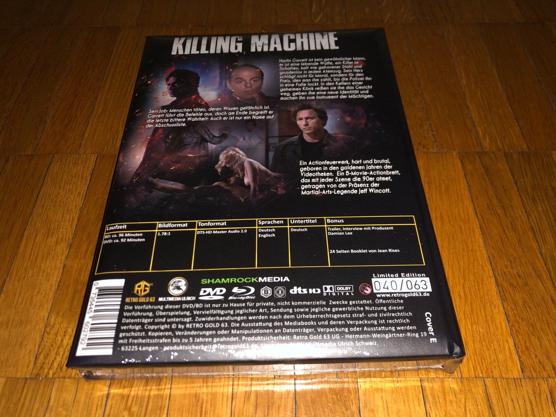 Tous les DVDs: The Killing Machine - MEDIABOOK - WATTIERT - E - UNCUT – Neuf avec emballage d'origine à Basel par havsok 1