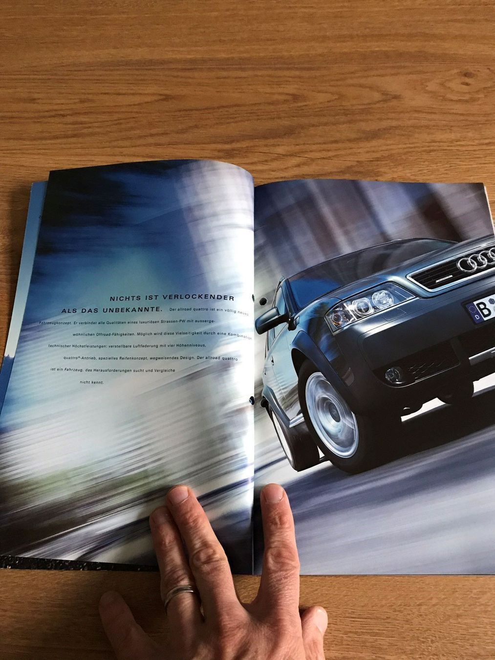 Audi Dokumente: Audi Allroad Quattro Prospekt Jg. 2000 – Gebraucht aus Freienstein von Golfbueb 1