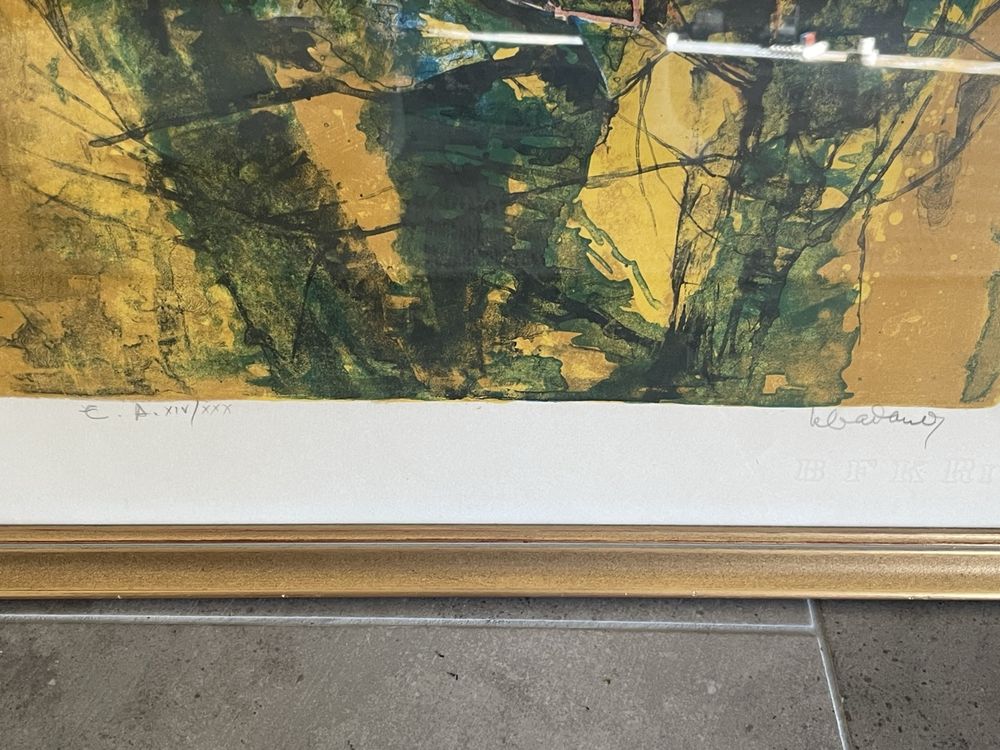 Grafica & Litografie: Hoi Lebadang (1921-2015) Lithographie signée – Usato da Chavannes-Renens venduto da Gr33 1