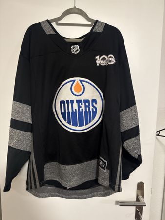 Original Edmonton Oilers Draisaitl Trikot, Grösse L