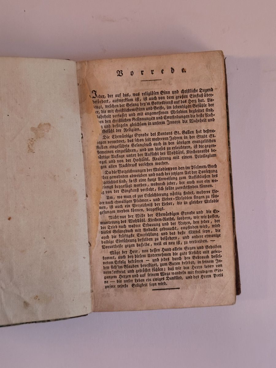 Libri: Kirchliches Gesangsbuch 19. Jahrhundert. 1832 – Usato da Lustmühle venduto da Belair1955 2