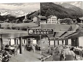 Elm Gasthaus Sonne Restaurant Glarus Ansichtskarten