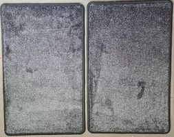 2 Stk. Türvorlege Fussmatte Eingangsteppich 80x50cm
