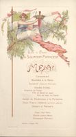 Menu / Speisekarte -  Genova, 2 Maggio 1904