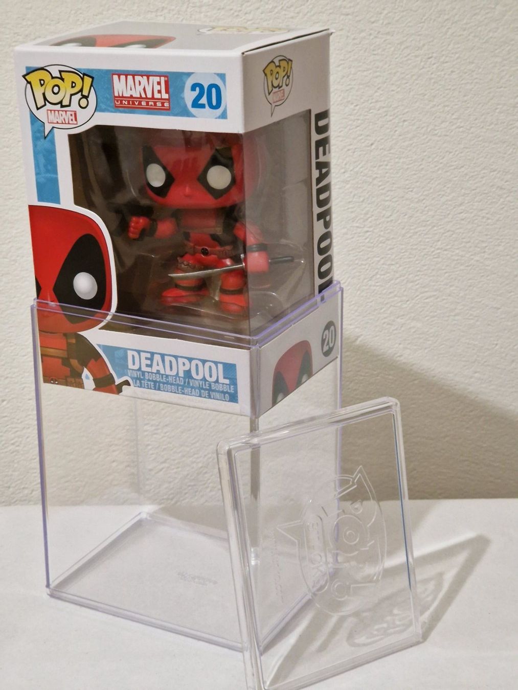 Funko Figuren: Funko Pop Marvel Universal Deadpool #20+ Acryl-Schutzhülle – Neu (gemäss Beschreibung) aus Igis von Vulleta.38 3
