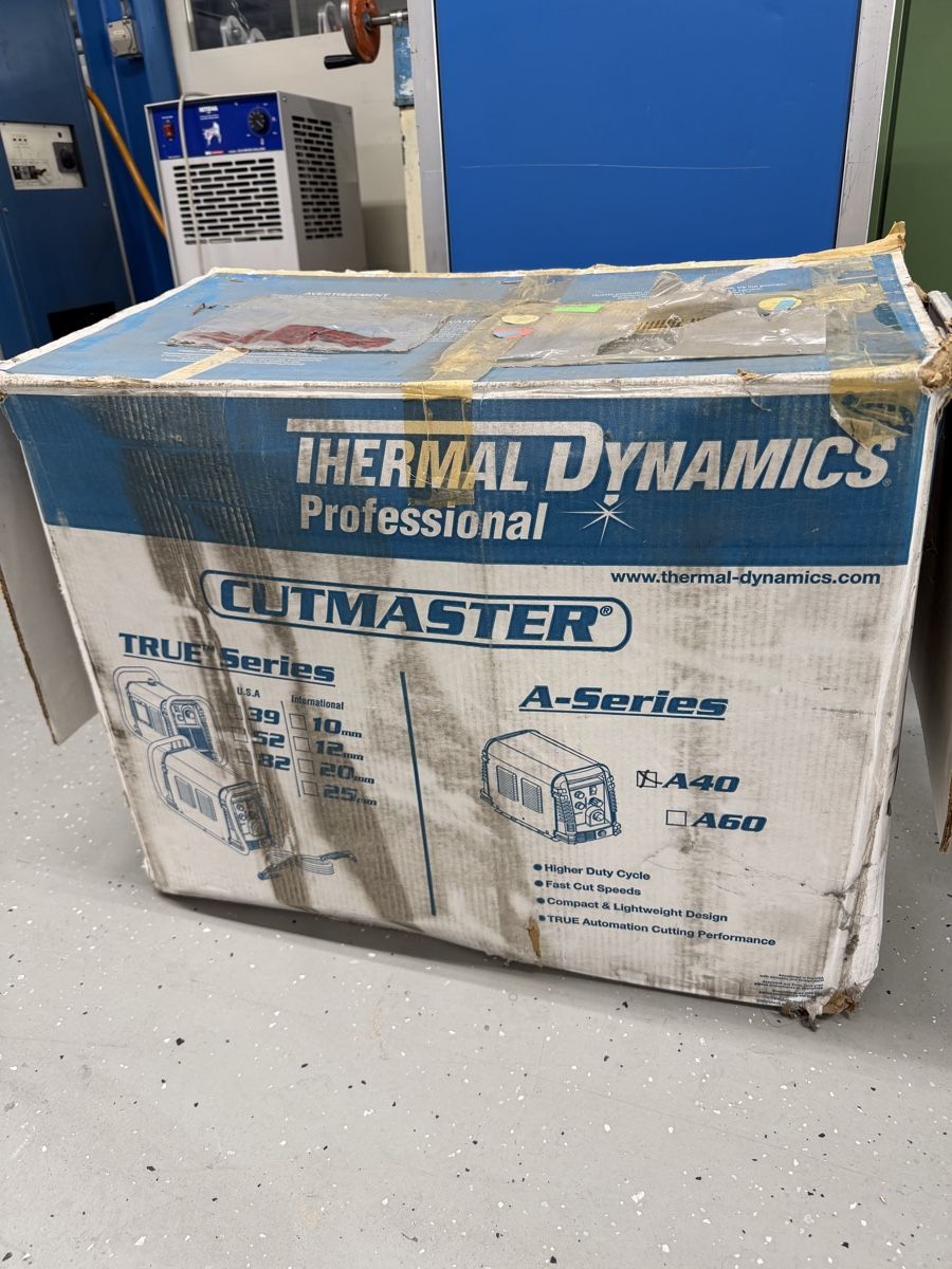 Alle Maschinen: Plasmaschneider Thermal Dynamics Cutmaster A40 CE neu – Neu und originalverpackt aus Altstätten SG von kev_96cn 8