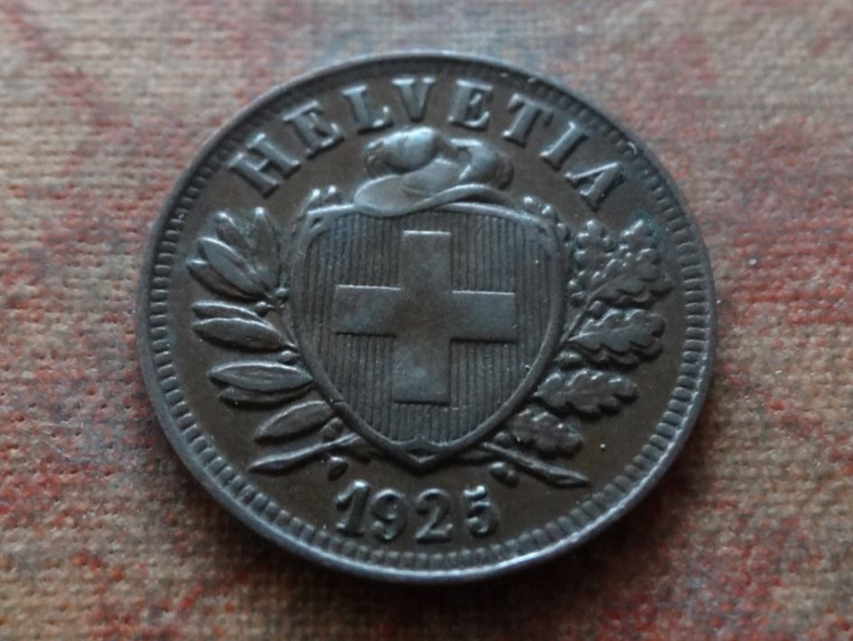 Tutti le monete: 2 Rp. 1925   (A) – Usato da Romanel-sur-Lausanne venduto da Swift13