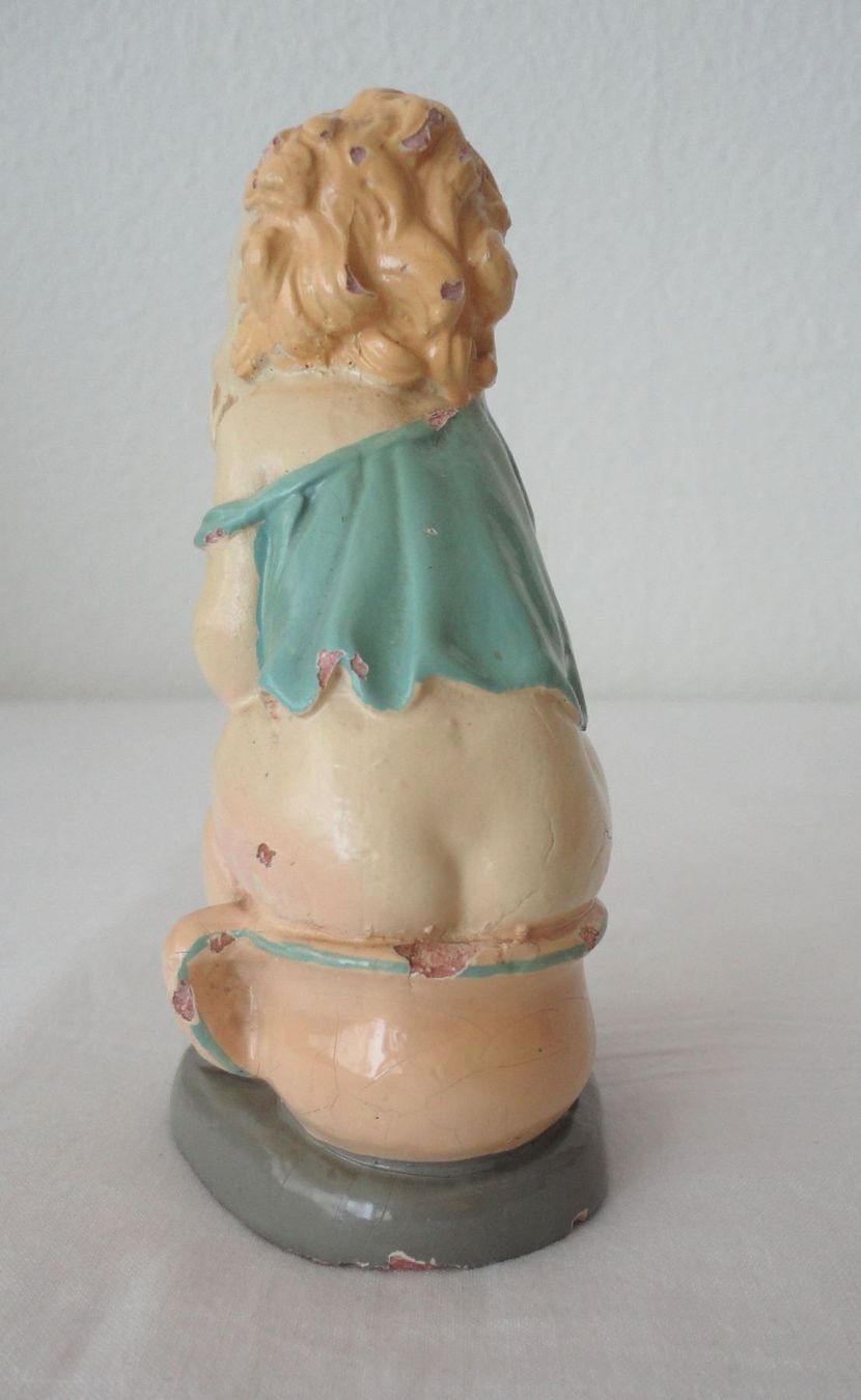 Figuren: Keramik-Figur Kleinkind auf "Töpfchen" – Gebraucht aus zürich von parts5060 4