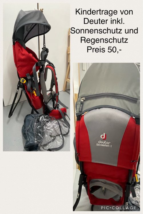 Kindertrage deuter fashion gebraucht