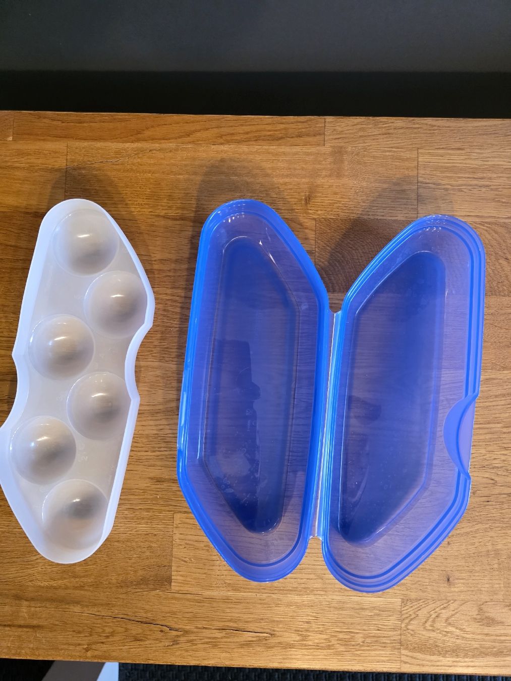 Tupperware Contenitori & Simili: Eierbox/Eierbehälter für 6 Eier - ideal fürs Picknick – Usato da Laufenburg venduto da may_r2st 1
