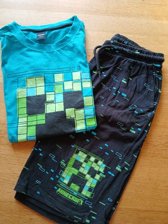 kurze Hose  t shirt minecraft 158