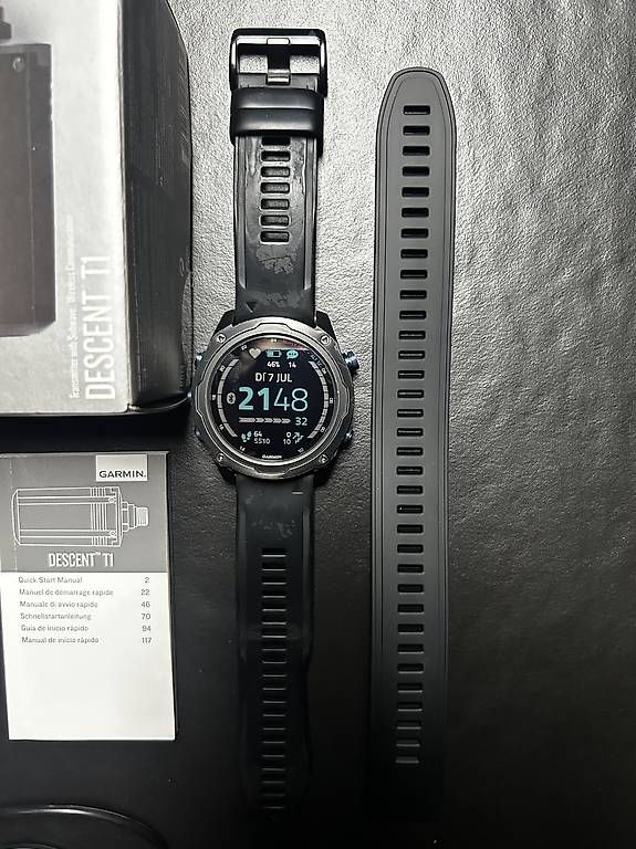 Garmin Smartwatch: Garmin Descent Mk2i & Transmitter T1 – D'occasion à Schalunen par Nicu21 1