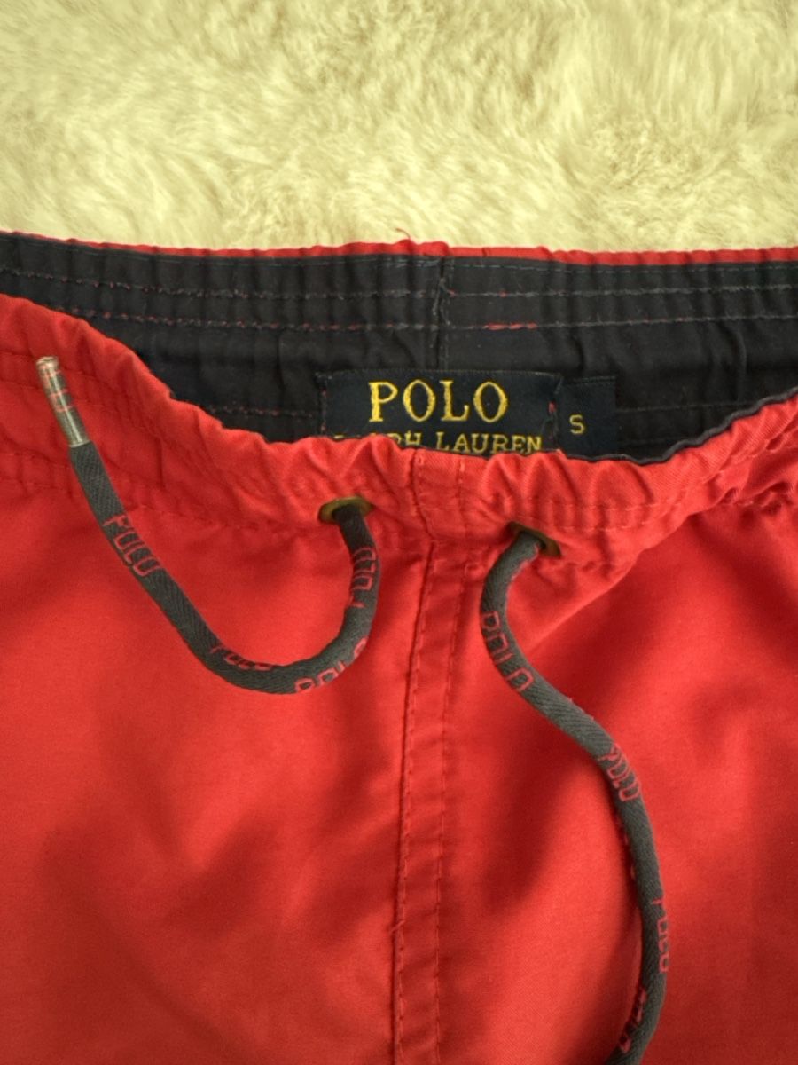 Ralph Lauren Pantaloni: Badehose Polo Ralph Lauren rot Grösse S – Usato da Glattbrugg venduto da dje_2wc5 1
