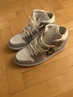 Nike Air Jordan 1 Mid, Wolf Grey, Grösse 43, Neuwertig!