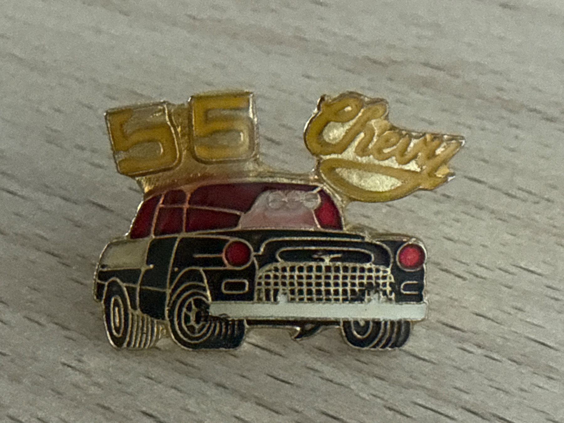 Chevrolet Placchette & Badge: Pin  Chevy Bel Air 55 – Usato da Glattbrugg venduto da Schweigmatt