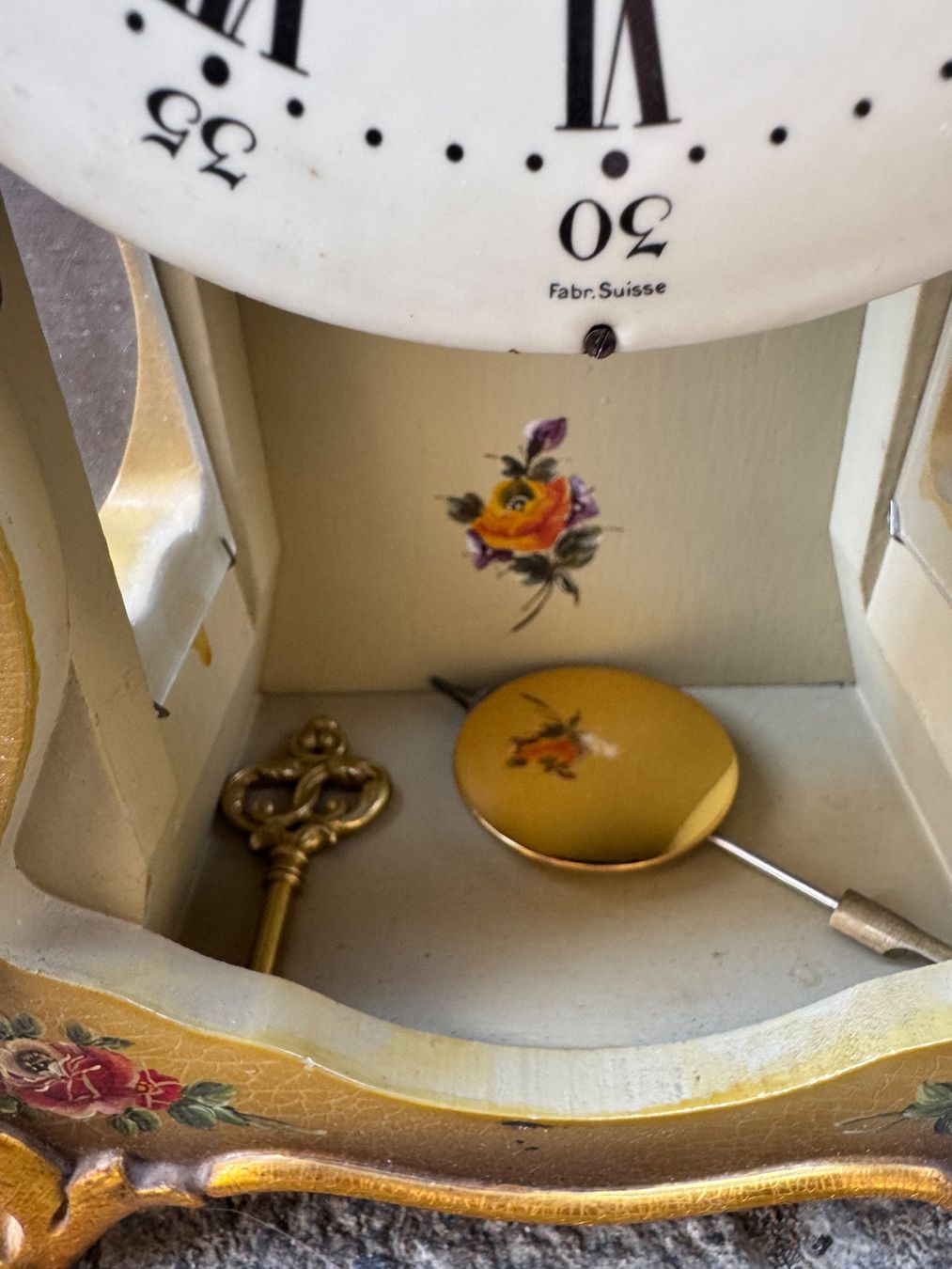 Orologi da terra & Orologi da parete: Superbe pendule neuchâteloise LeCastel dorée – Usato da Erde venduto da CBarts 2