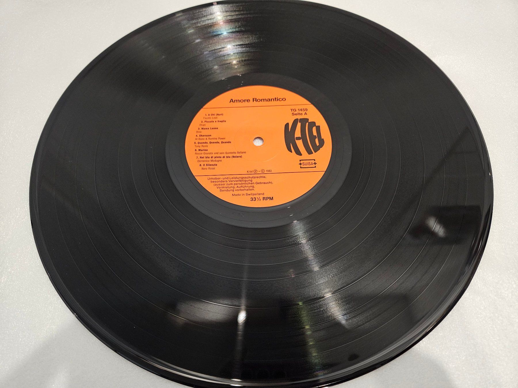 Dischi in vinile: Amore Romantico (LP, Pop, Compilation) – Usato da Uster venduto da Vinyl-Leidenschaft 4