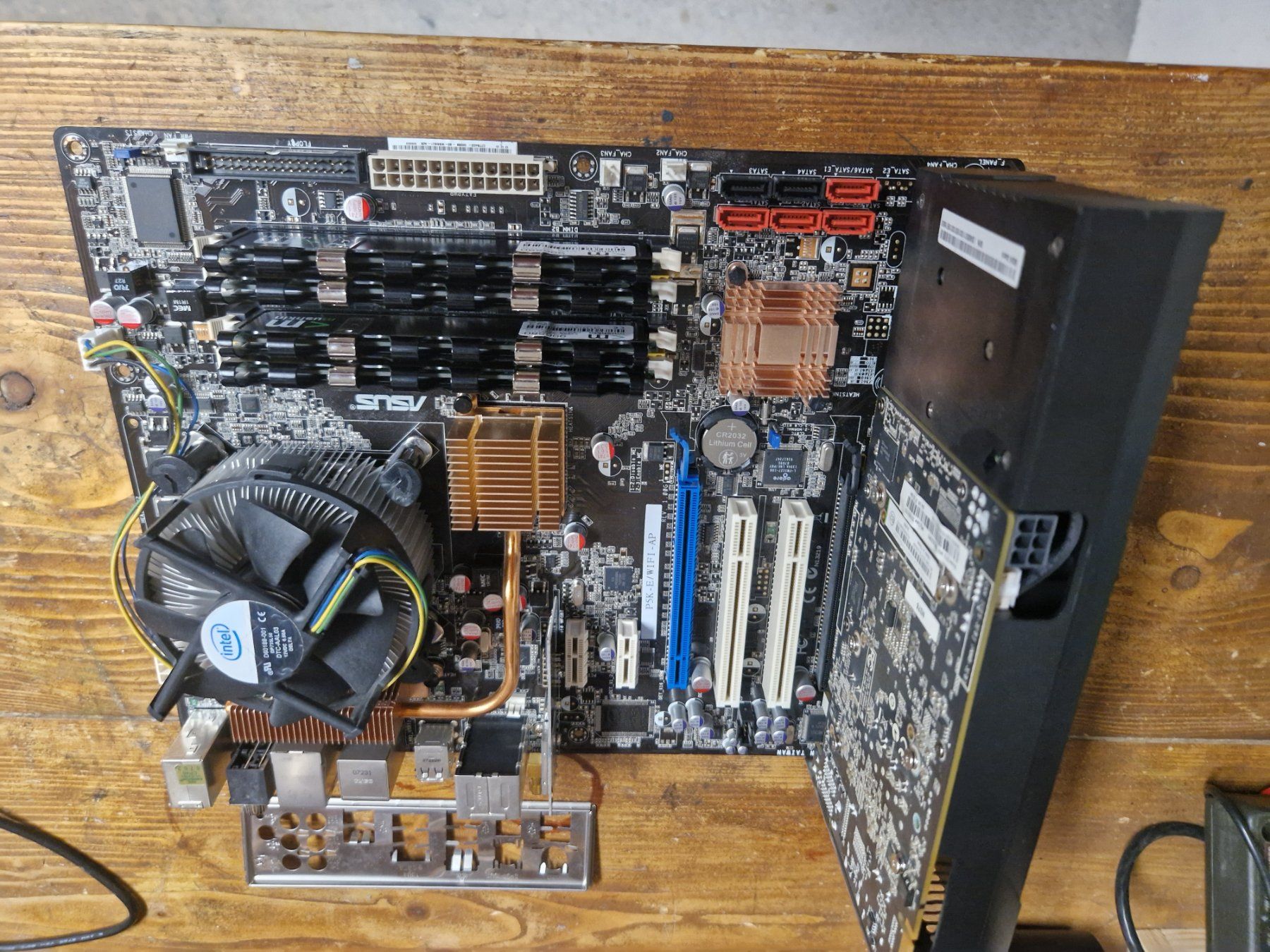 Asus PC: PC Retro Game Setting MB RAM Prozessor Nvidia GraKa – Difettoso da Benken SG venduto da Sherco-01
