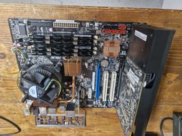 PC Retro Game Setting MB RAM Prozessor Nvidia GraKa