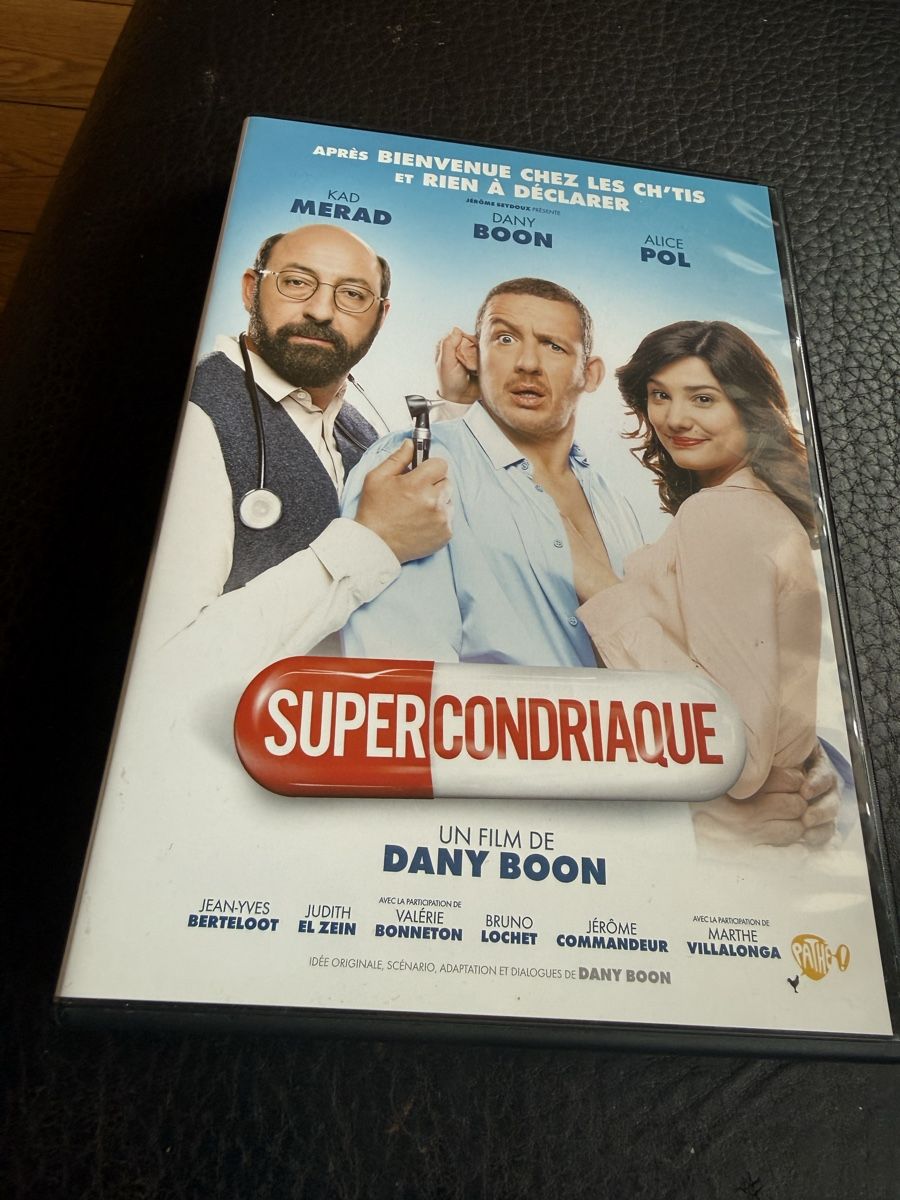 Tutti i DVDs: Supercondriaque (Kad Merad, Dany Boon) – Usato da Troinex venduto da grigri2020