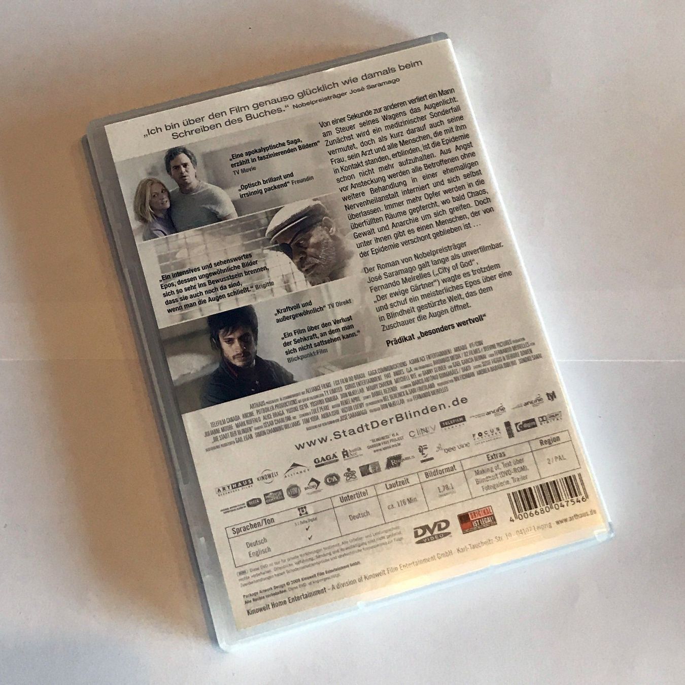 Tutti i DVDs: Die Stadt der Blinden (DVD) – Usato da Baden venduto da marvinfinch 1