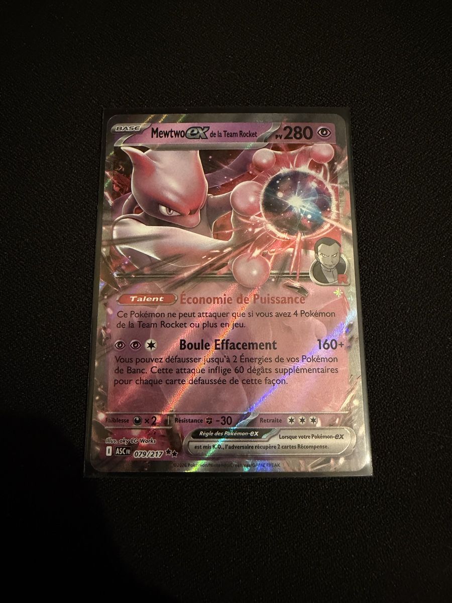 Pokémon Carte collezionabili: Carte Pokémon Mewtwo-EX Team Rocket  – Nuovo (secondo la descrizione) da Meyrin venduto da nun_9pxr