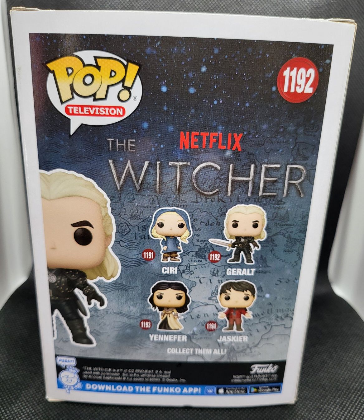 Funko Figuren: 1192 | Pop! The Witcher - Geralt - CHASE Edition – Neu und originalverpackt aus Lichtensteig von ThreeHeroes 3