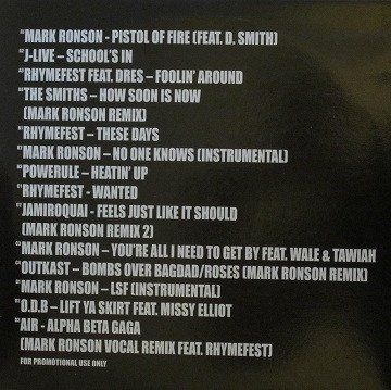 Dischi in vinile: Various – Produced & Remixed By Mark Ronson (2LP) – Nuovo (secondo la descrizione) da Genève venduto da yoww123 1