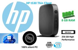 HP t530 Thin Client 8GB RAM, 256GB SSD Win11 Pro silent
